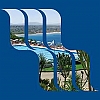 200 Het logo van Citta de Mare is de glijbaan